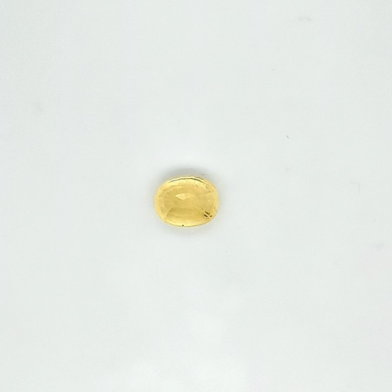 Yellow Sapphire (Pukhraj) 4.39 Ct Best quality